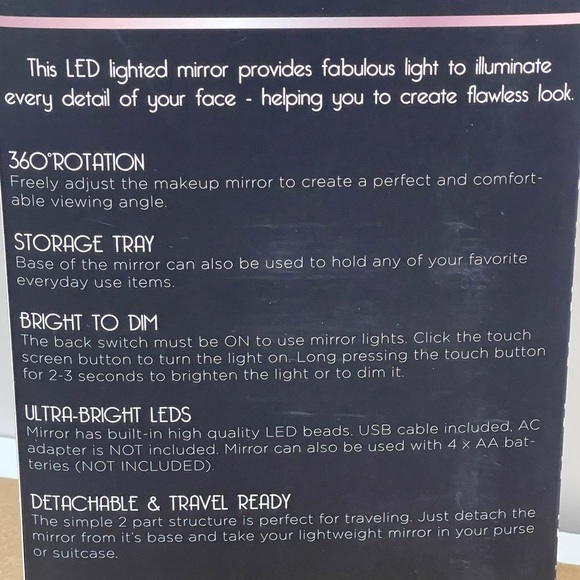 WITHOUT Contrast LED Mirror - Picture 6 of 7